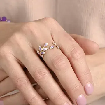 Hope Grows Ring - Lavender