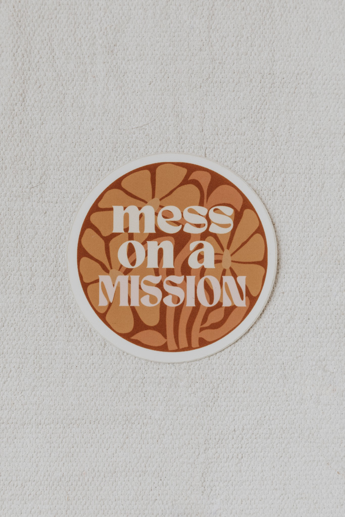 Mess On A Mission Decal