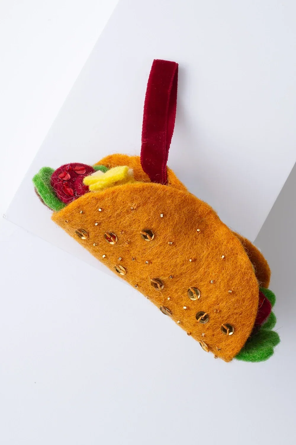 Felt Taco Ornament