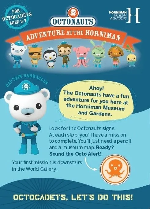 Octonauts family trail - front cover