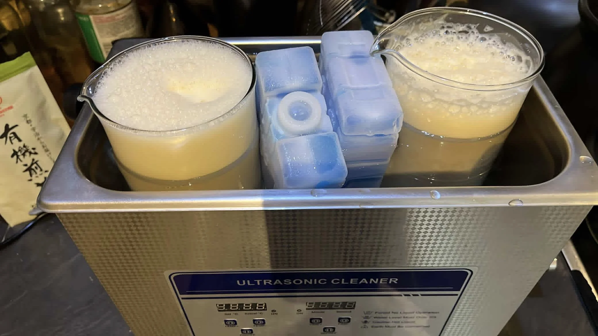 Home made Supplements with Ultra-sound 