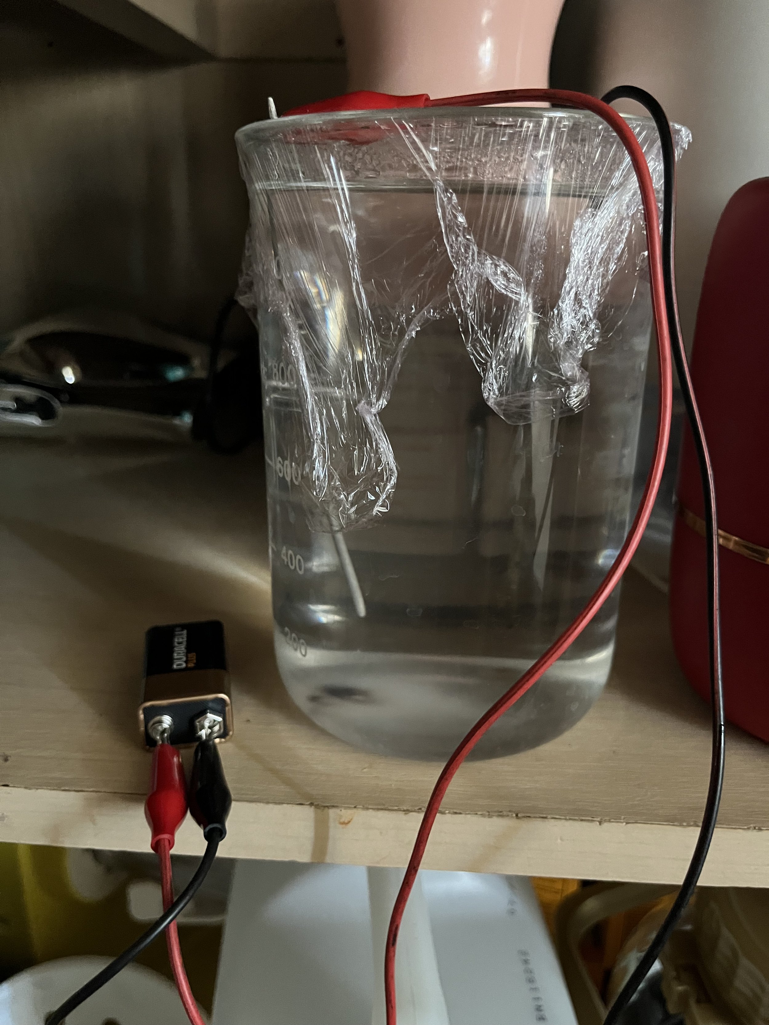 Set up the silver solution production