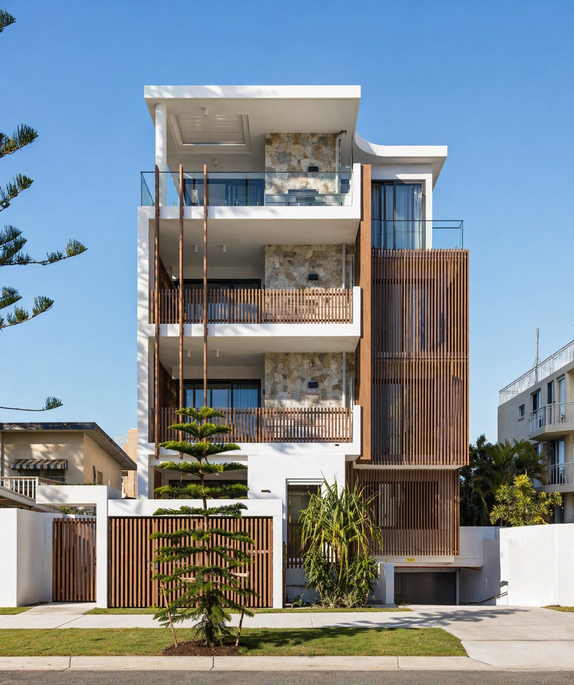 Dudley St front elevation crazy pave and render aluminium facade.png