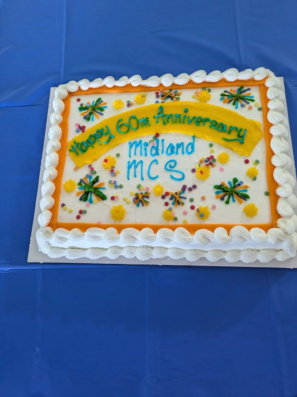 MCS Midland Area 60th Birthday Cake Ludlow 2026