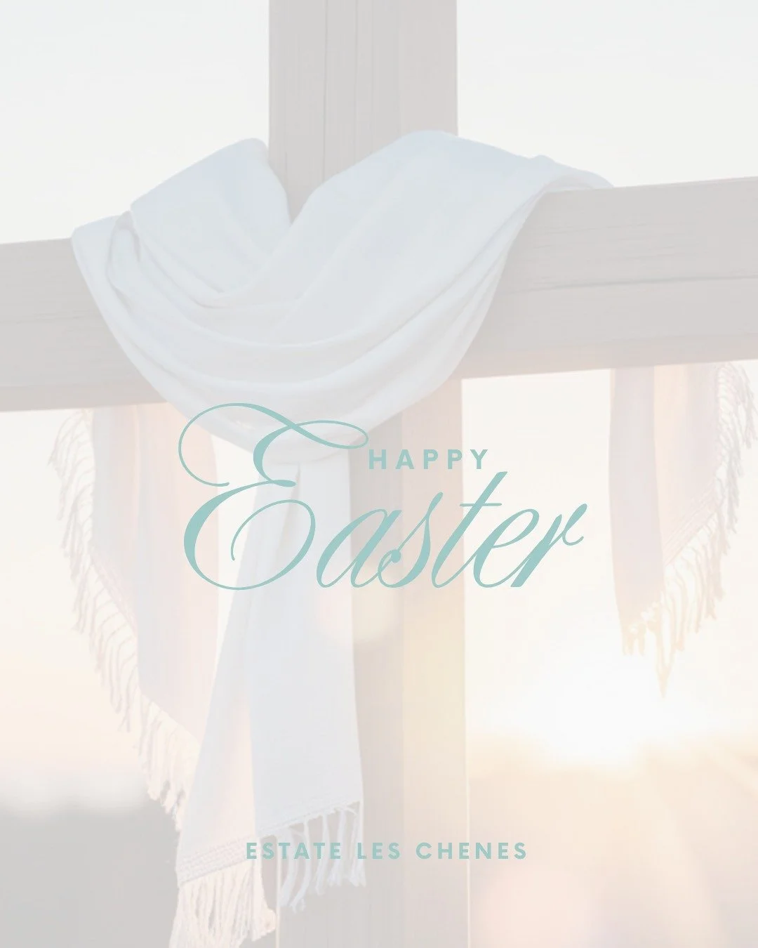 Easter reminds us that the most beautiful things
begin with hope. 🤍

Wishing you a day filled with peace, joy, and the kind of love worth celebrating.

Happy Easter from Estate Les Ch&ecirc;nes.