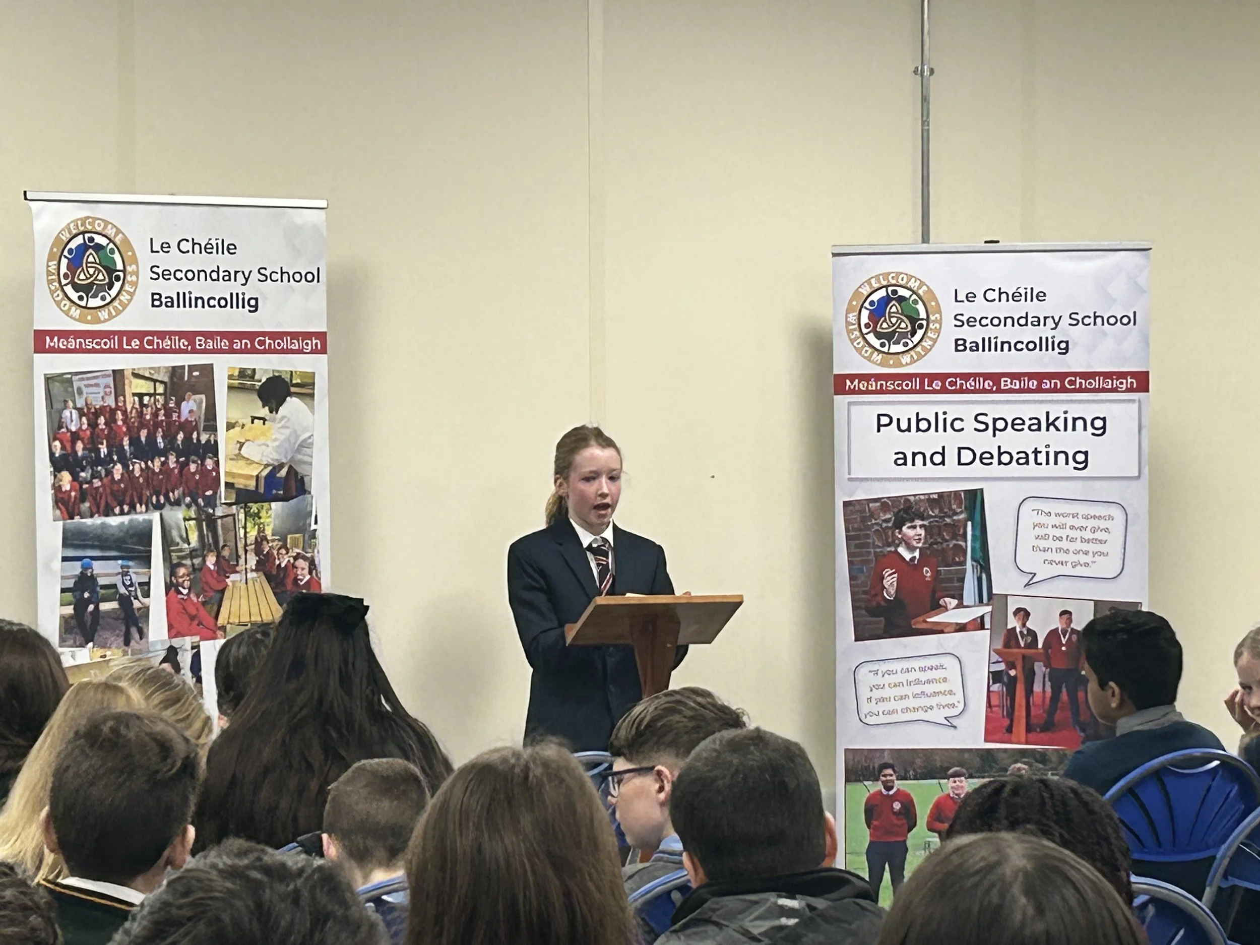 Annual ‘Speak Up’ - Public Speaking Competition — Le Chéile Secondary ...