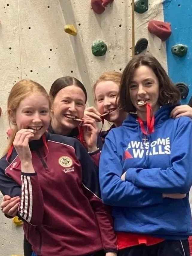 Le Chéile Climbers Achieve Bronze at Irish Schools Climbing Grand Finals