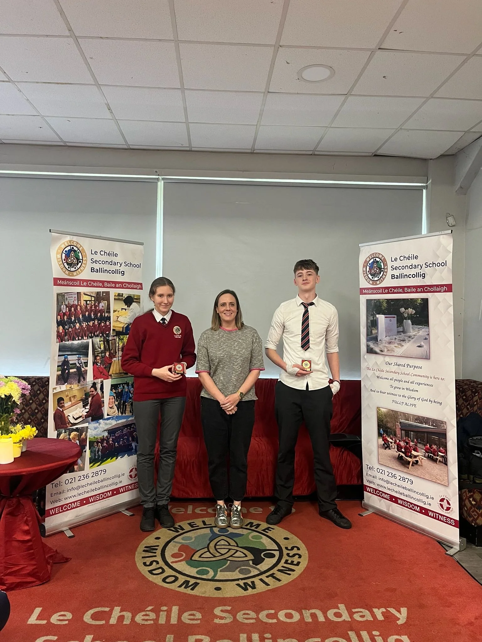 Izidora and Jayden MATHS OLYMPIAD achievers
