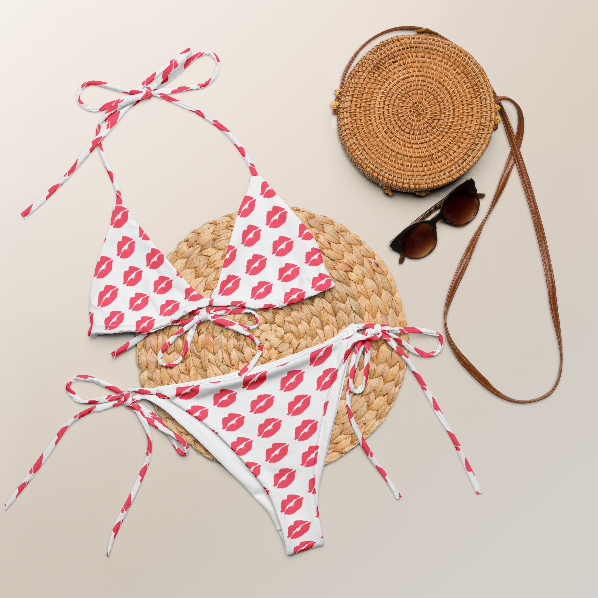 Kiss Me All Over String Bikini