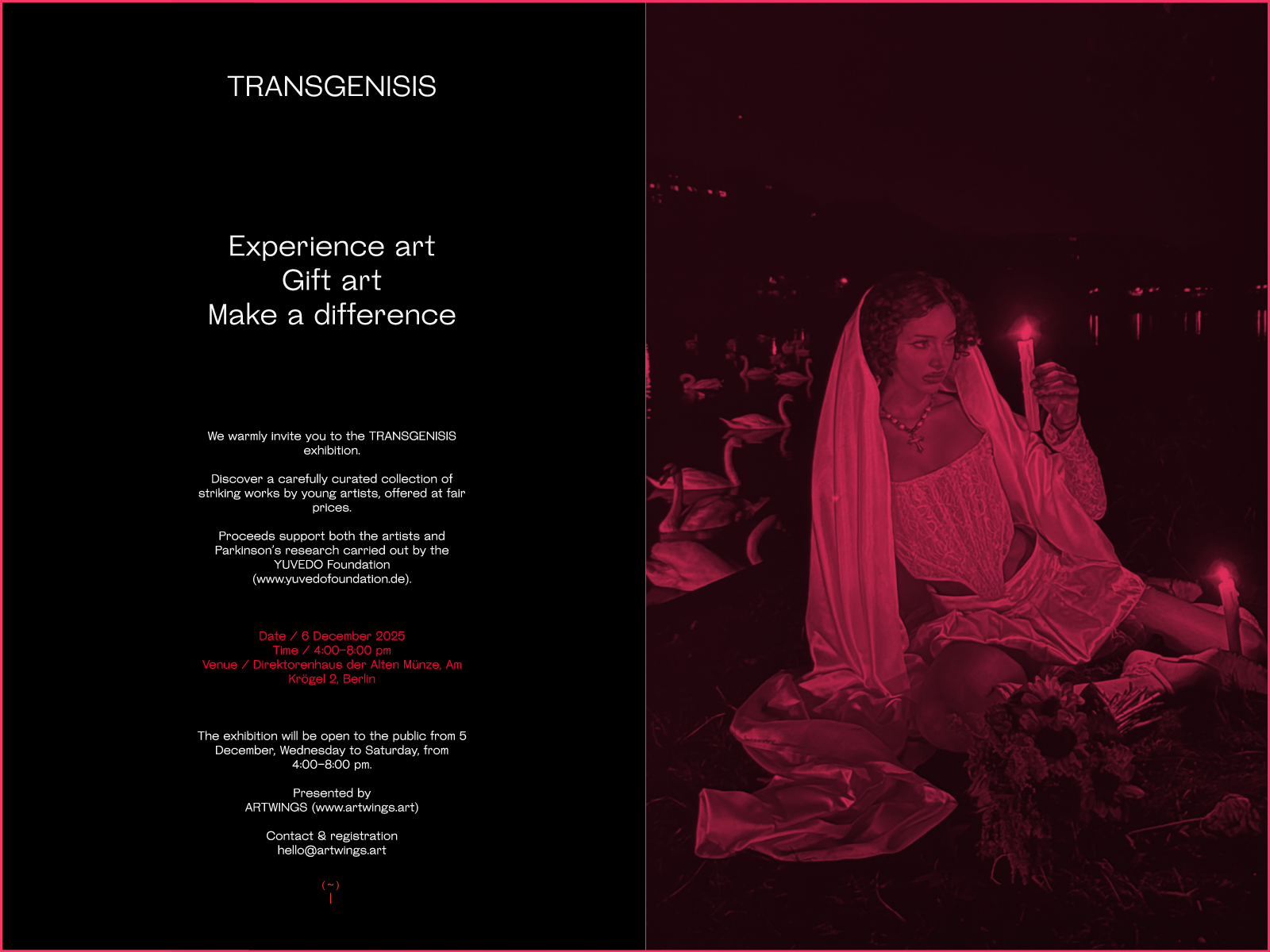 TRANSGENISIS-Ausstellung