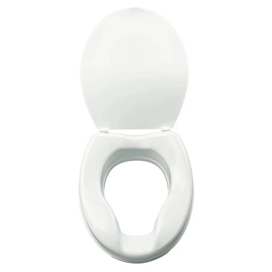 4 Inch Raised Toilet Seat with Lid - Pepe Mobility