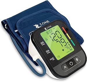 Reliance Medical Arm Blood Pressure Monitor: Large 4-Color LCD & Adjustable Cuff