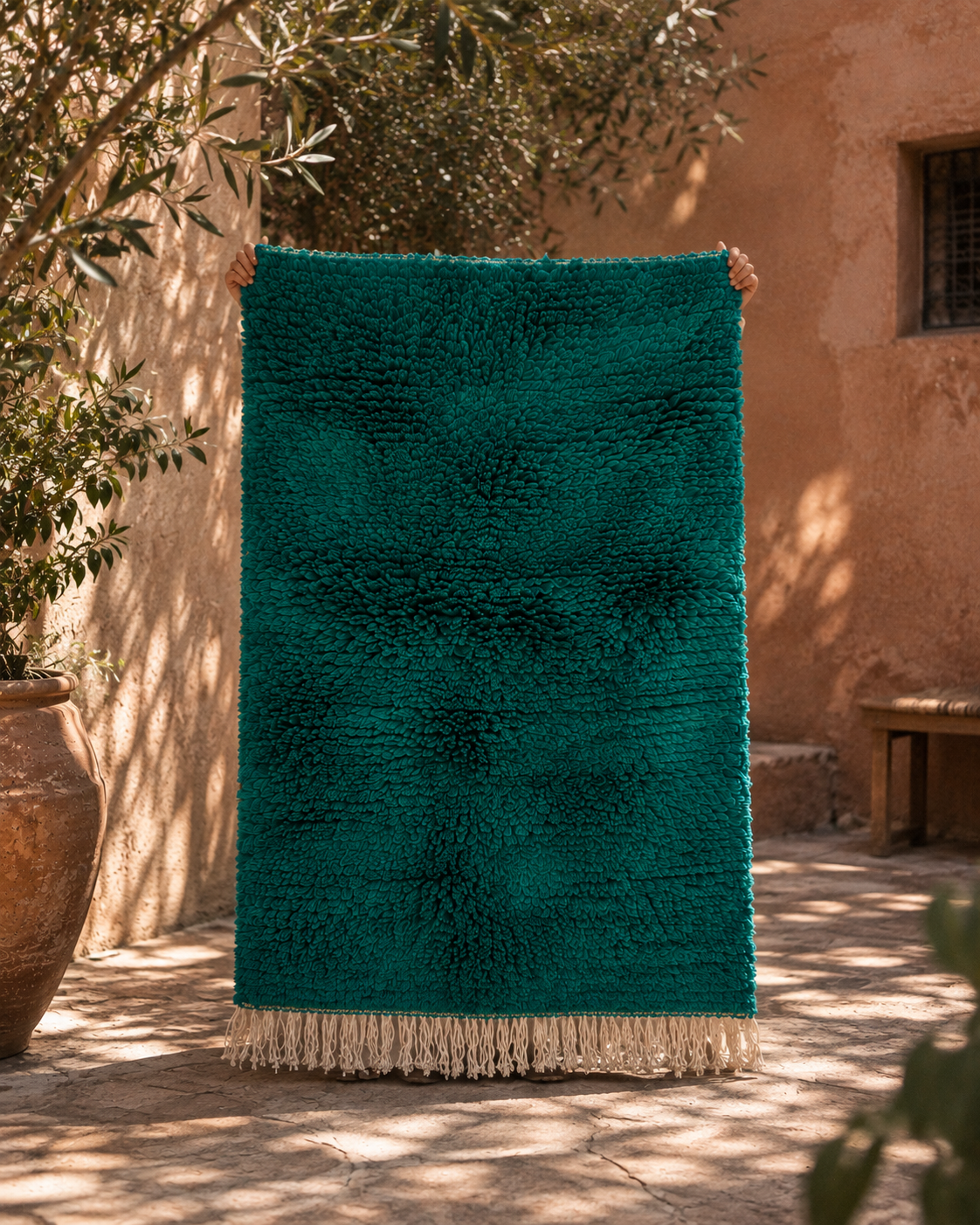 Amazigh Beni Ouarain rug (2626) - 150 x 104 cm