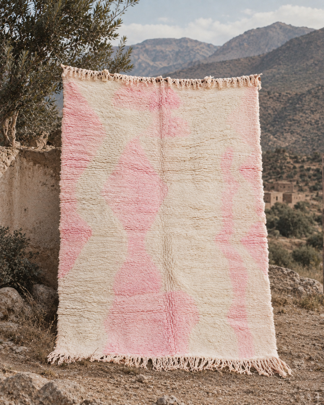 Amazigh Beni Ouarain rug (2627) - 150 x 105 cm