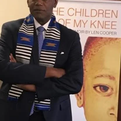 LenCooper at book presentation