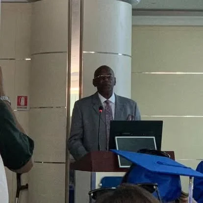 Speaker at High School Graduation