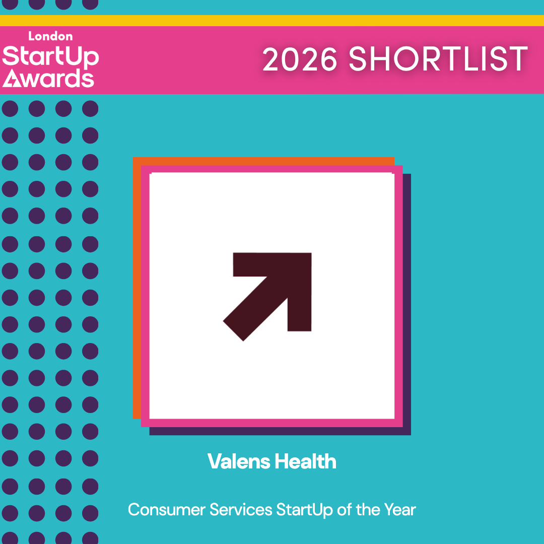 London based Valens Health named regional finalist in the UK StartUp Awards 2026