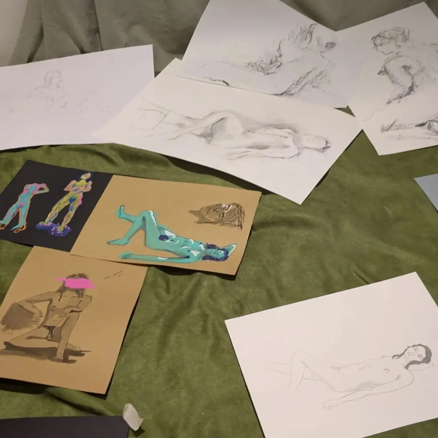 De sessie van gisterenavond met nog een paar elementen van de thema avond!