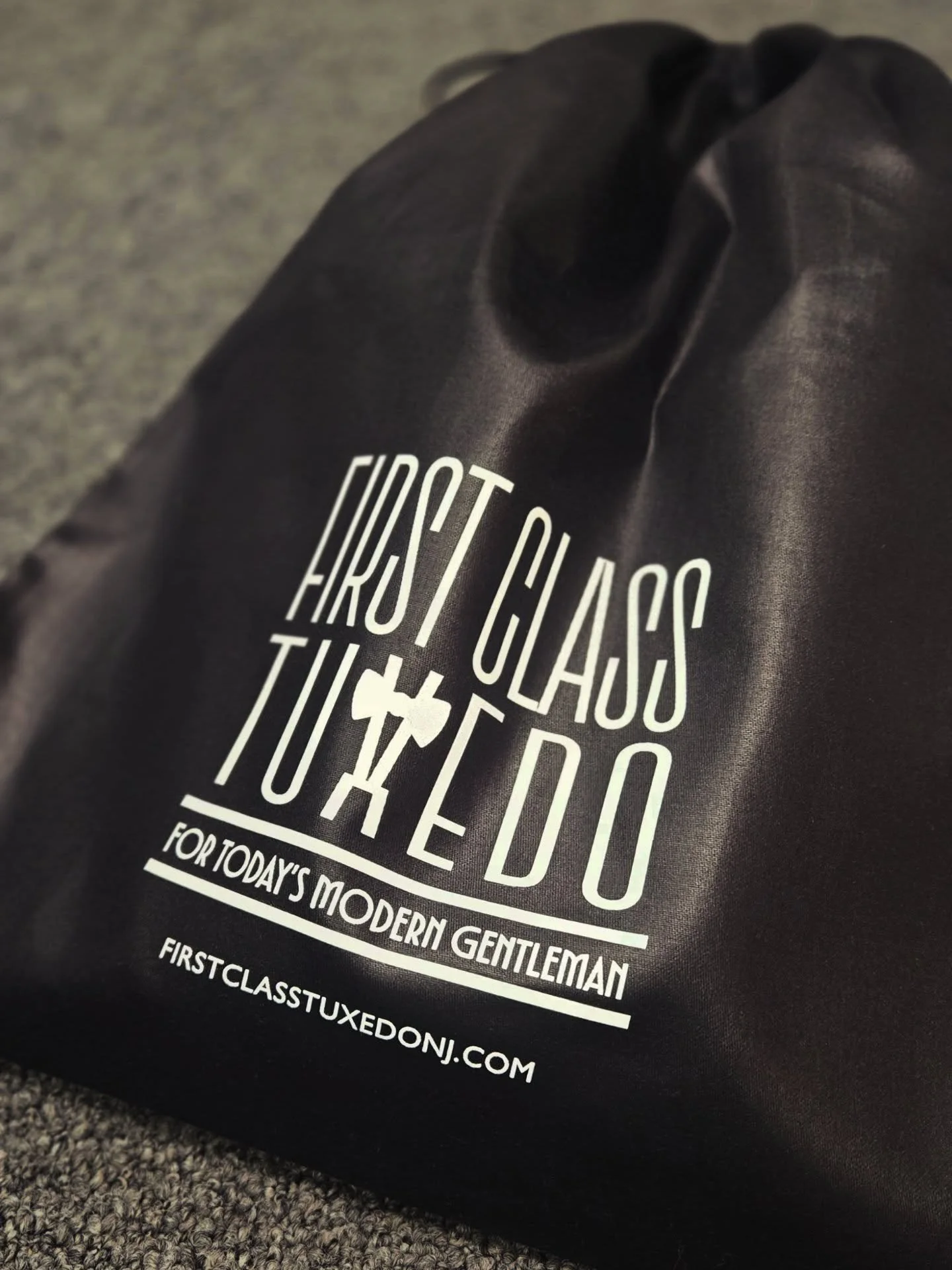 Keeping shoe rentals looking tip top in our signature shoe bags as they head out for weddings and proms.

#firstclasstuxedo #368abroadstreet #bloomfieldnj #oldtimesophisticationforthemoderngentleman