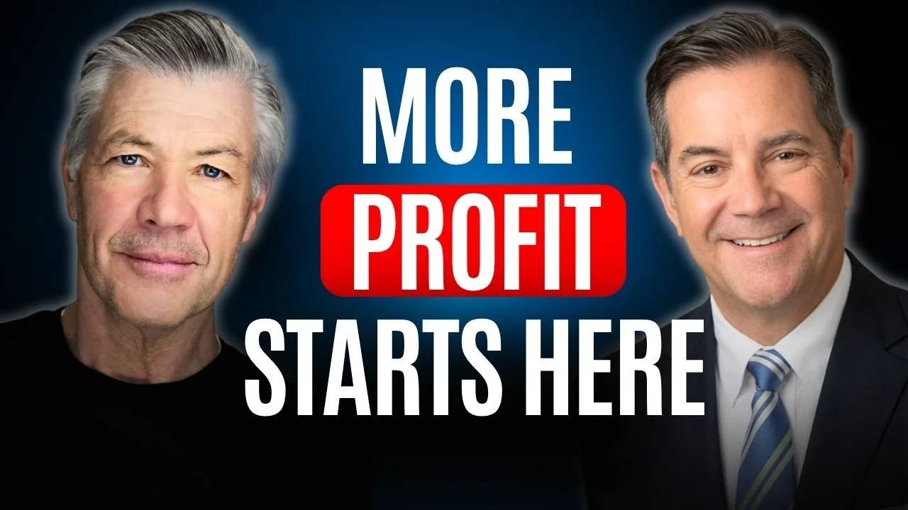 Roger and Greg Vojnovic featured beside the words “More Profit Starts Here.”