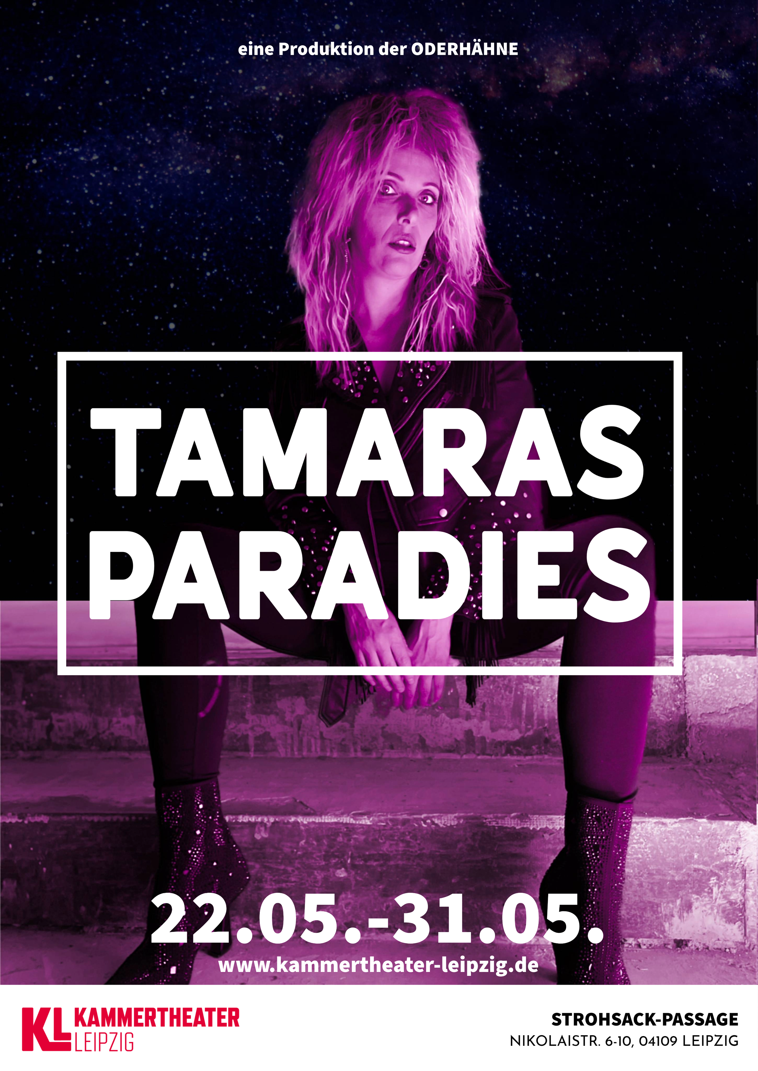 Tamara Danz vor Sternenhimmel