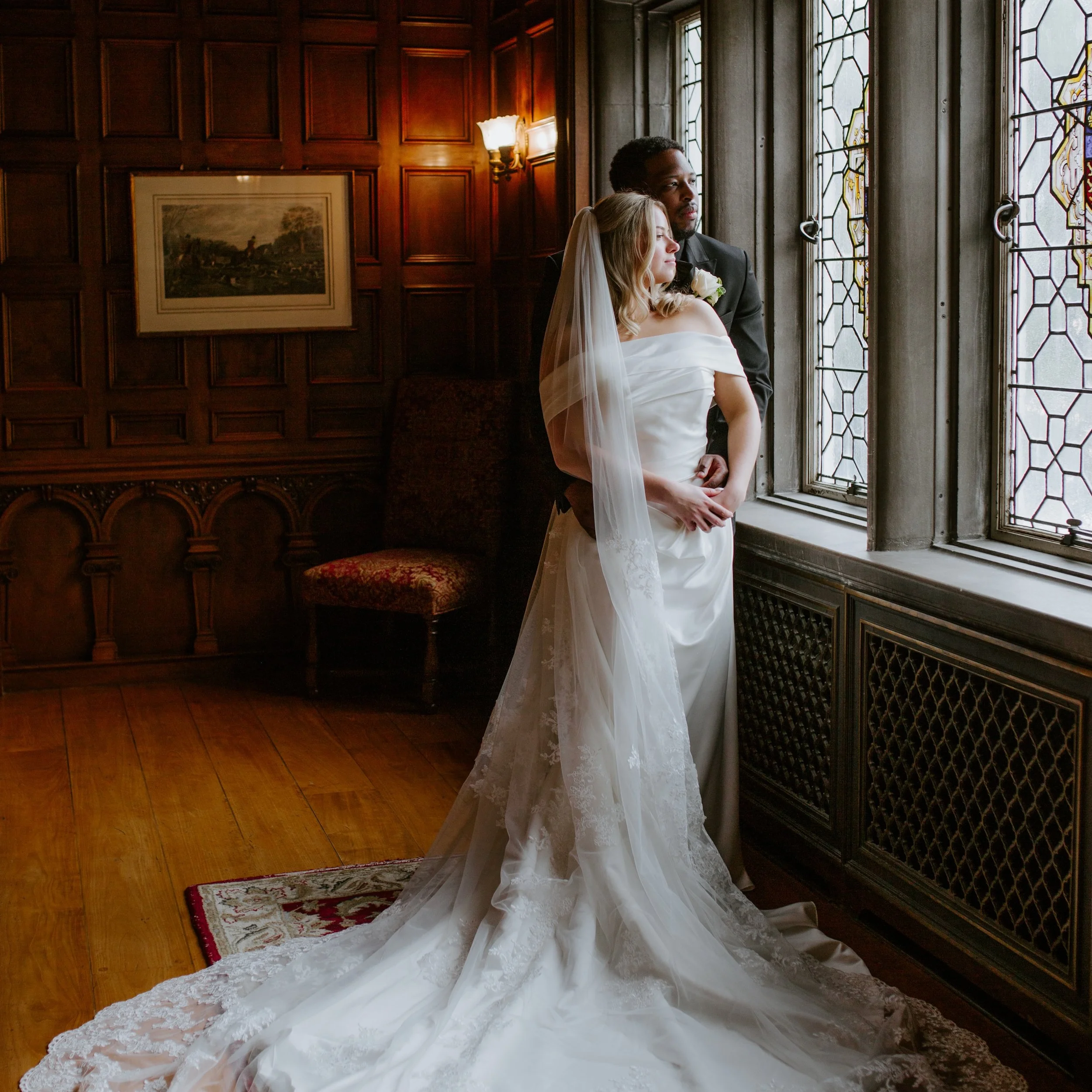 Stunnnnnning day with Brian &amp; Mackenzie at Laurel Hall ✨