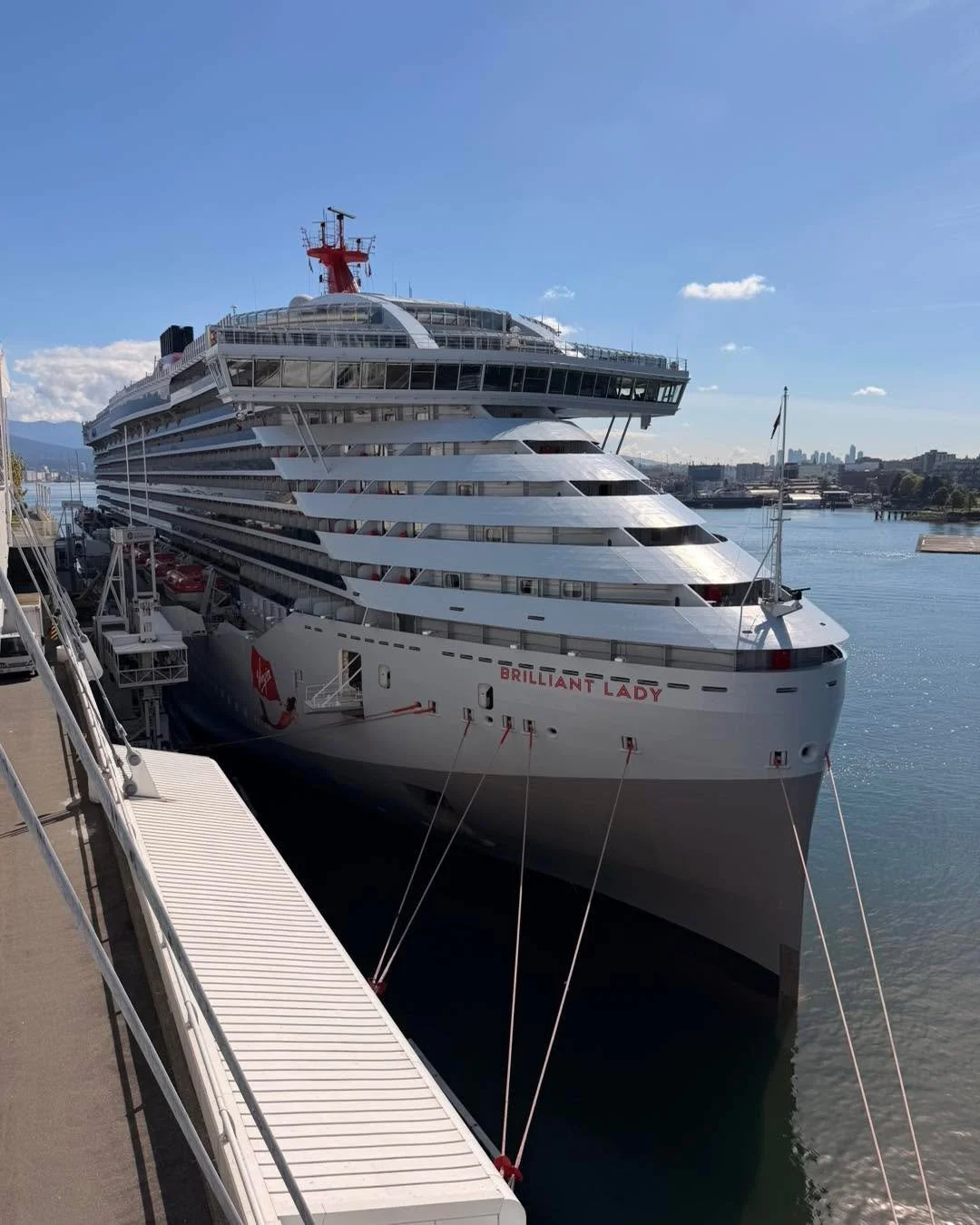 ⚓️ 𝗩𝗔𝗡𝗖𝗢𝗨𝗩𝗘𝗥 ➡️ 𝗔𝗟𝗔𝗦𝗞𝗔 🇨🇦🏔️🚢

We&rsquo;ve officially arrived in beautiful Vancouver and are now counting down to boarding the stunning  Brilliant Lady with Virgin Voyages for our Alaska sailing! ❄️🛳️

Over the next few days, we&rs
