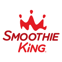 Red Smoothie King logo with a crown design above the text.