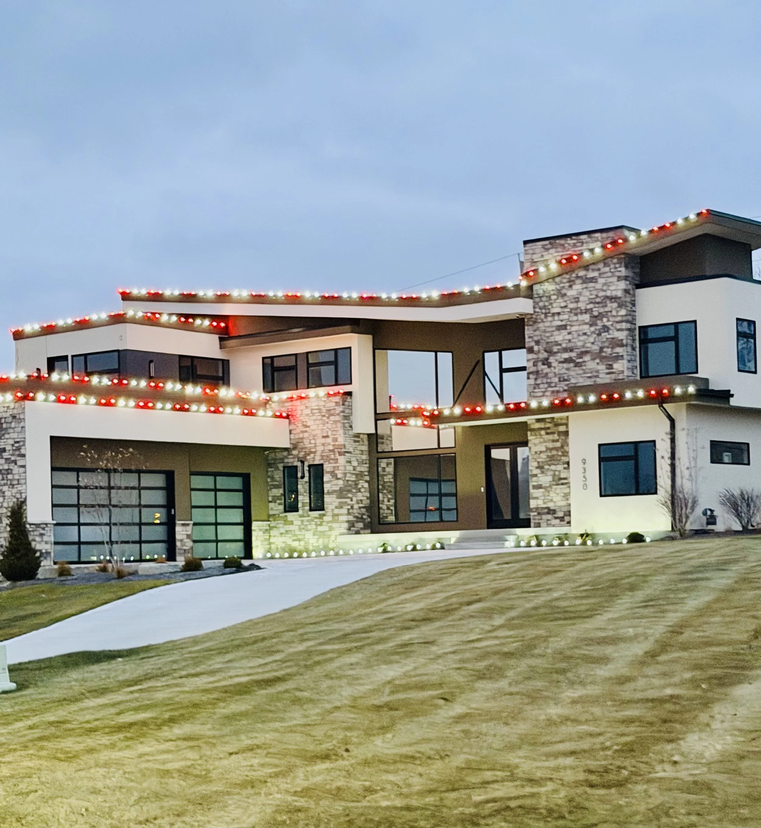 Christmas Light Display in Shawnee Kansas