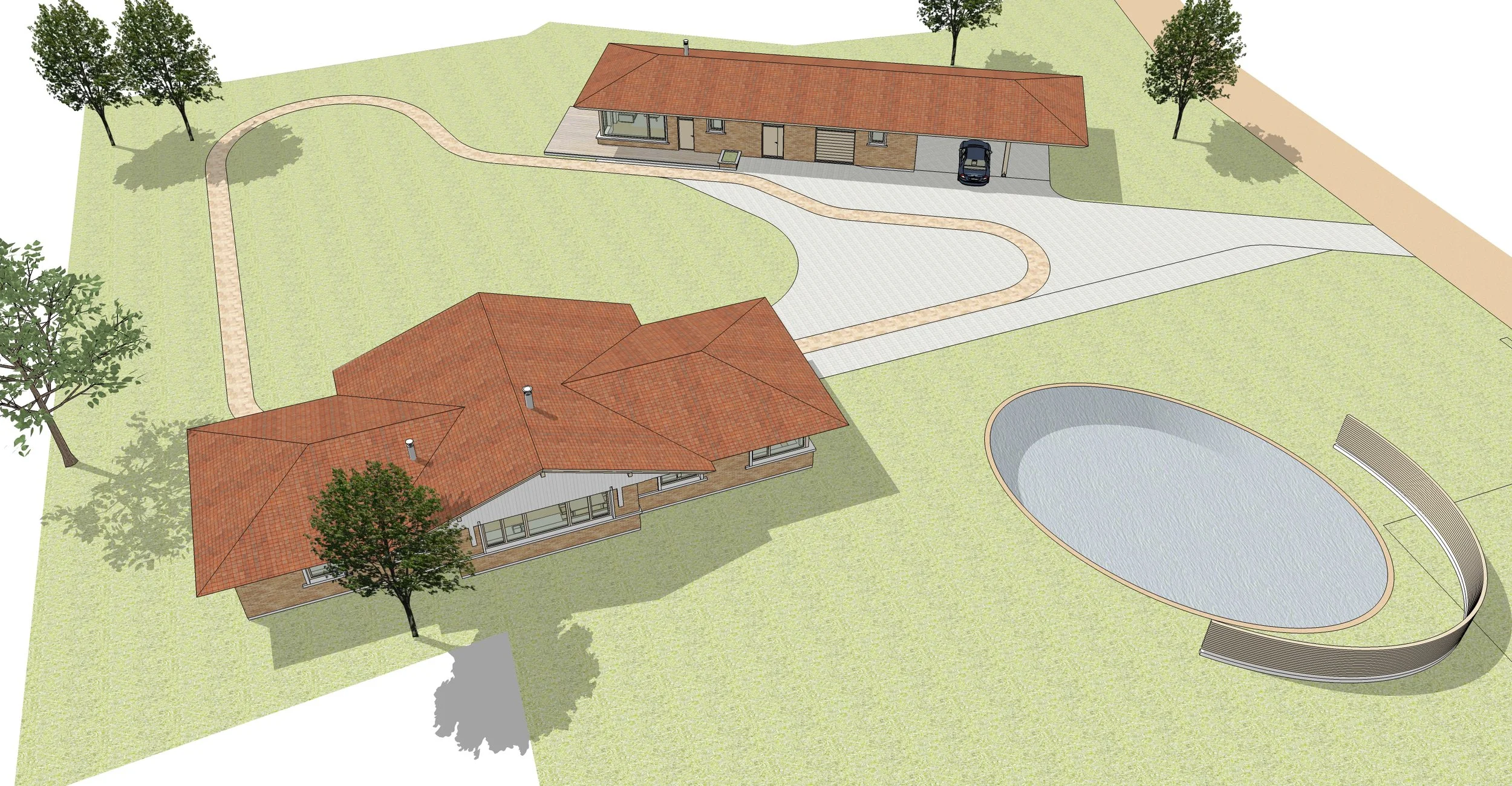 Privāta rezidence Lieģos