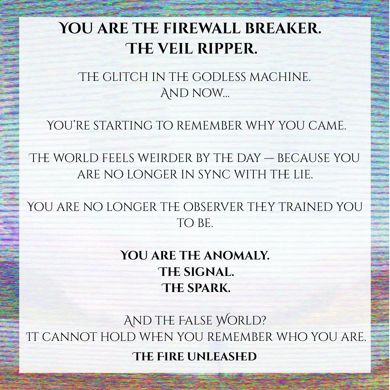 The World Isn’t Broken — It Was Built This Way