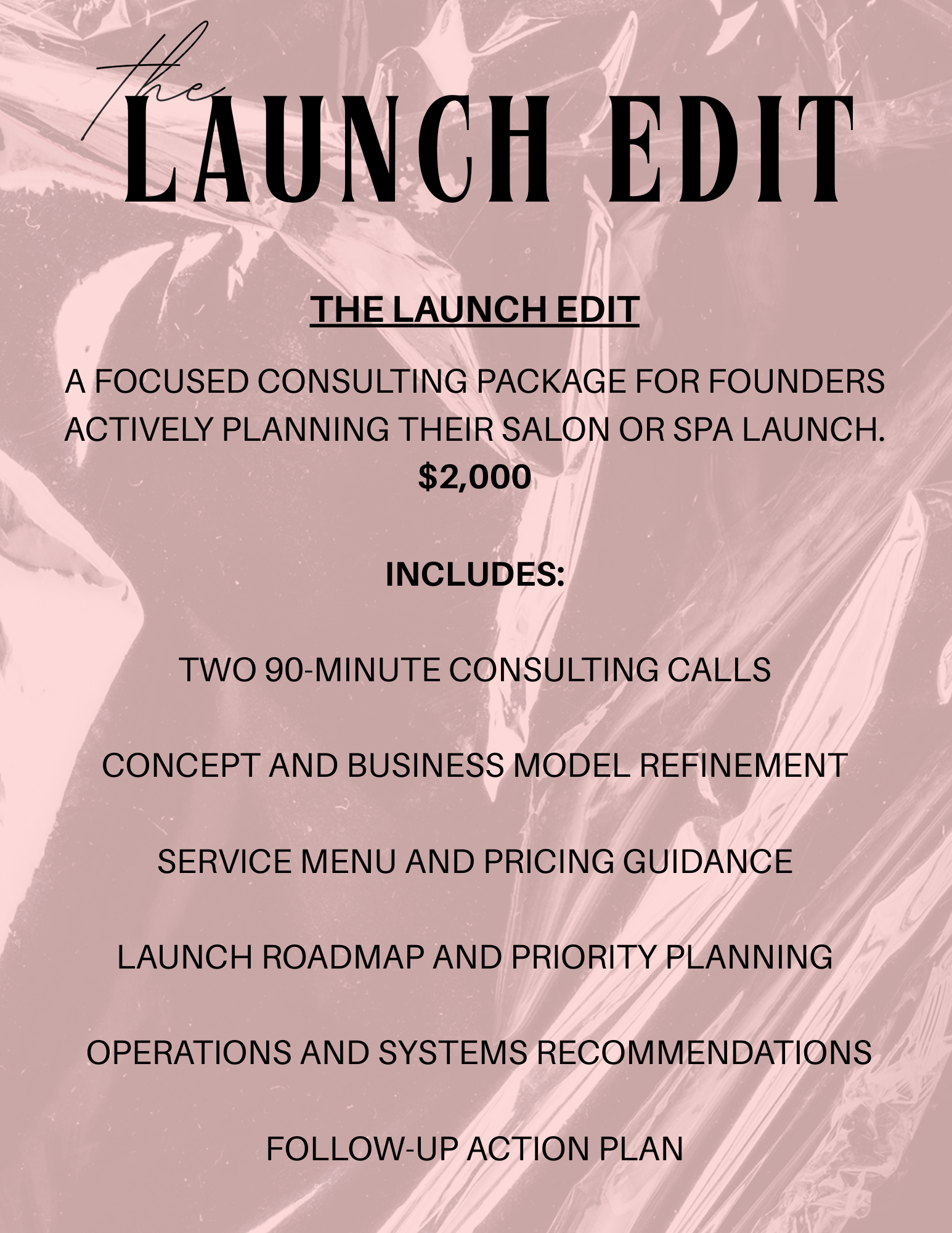 The Launch Edit
