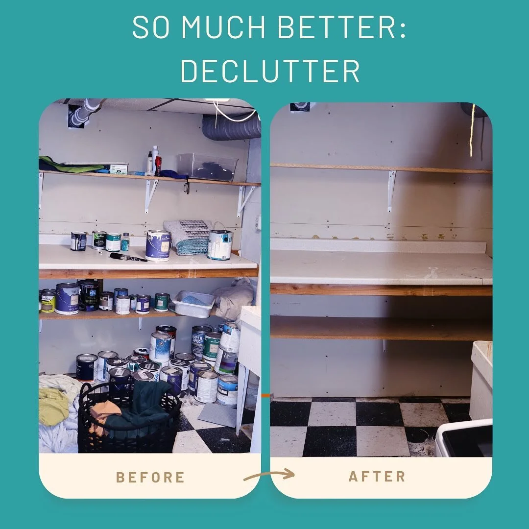 Be creative, take care of your spaces. It doesn&rsquo;t need to be perfect, it needs to give you peace of mind. #somuchbetter