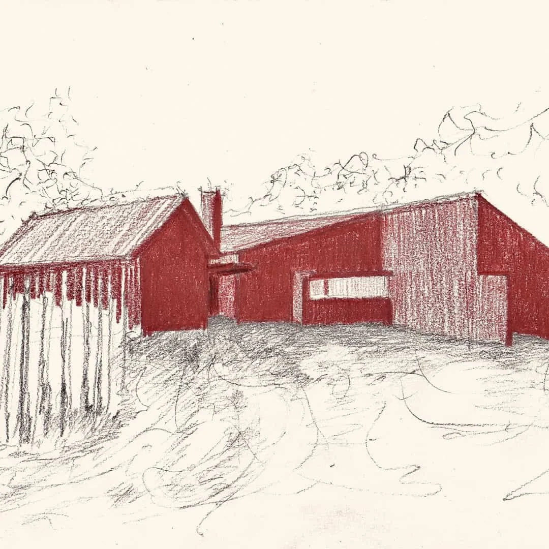 Image of architectural hand drawing