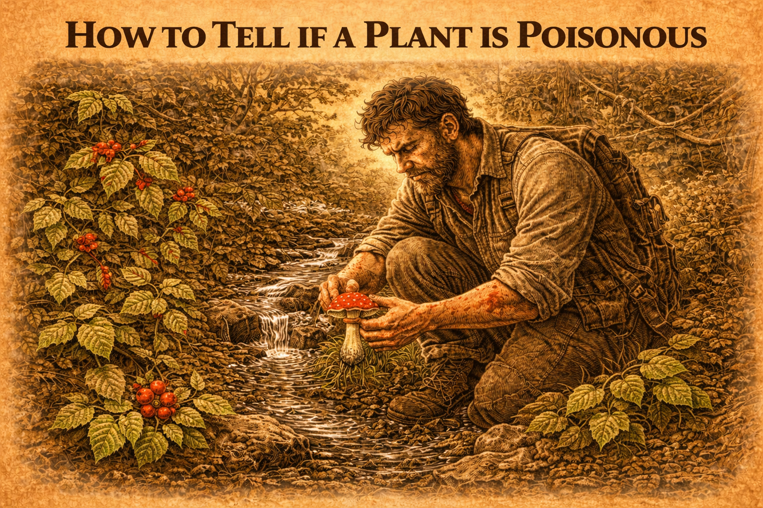 skill 49: How to Tell If a Plant Is Poisonous