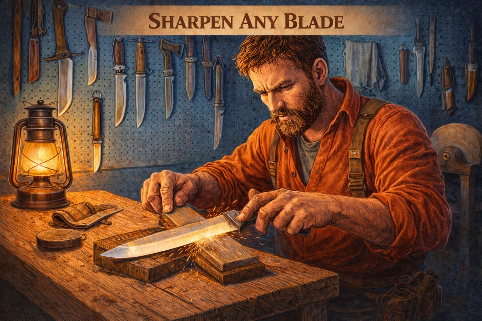 skill 58: How to Sharpen Any Blade