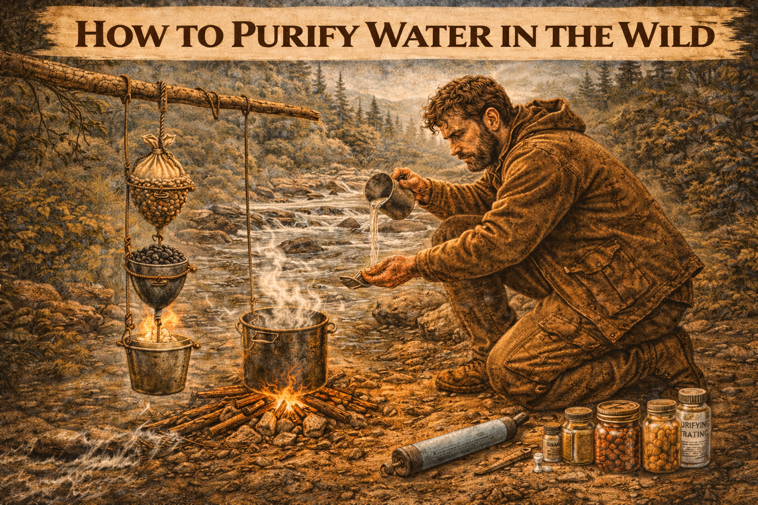 skill 42: How to Purify Water in the Wild…