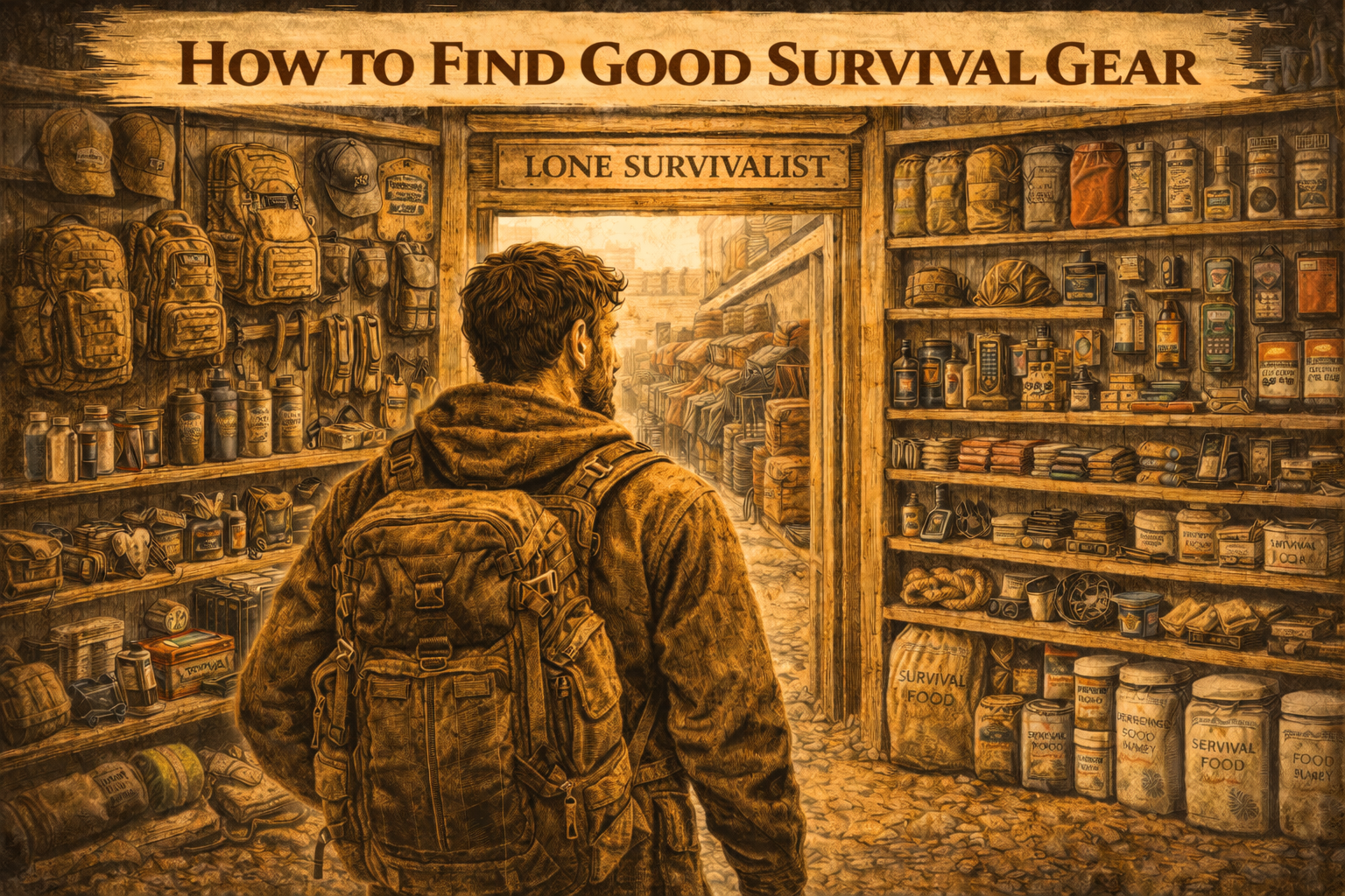 skill 37: how to find good survival gear…