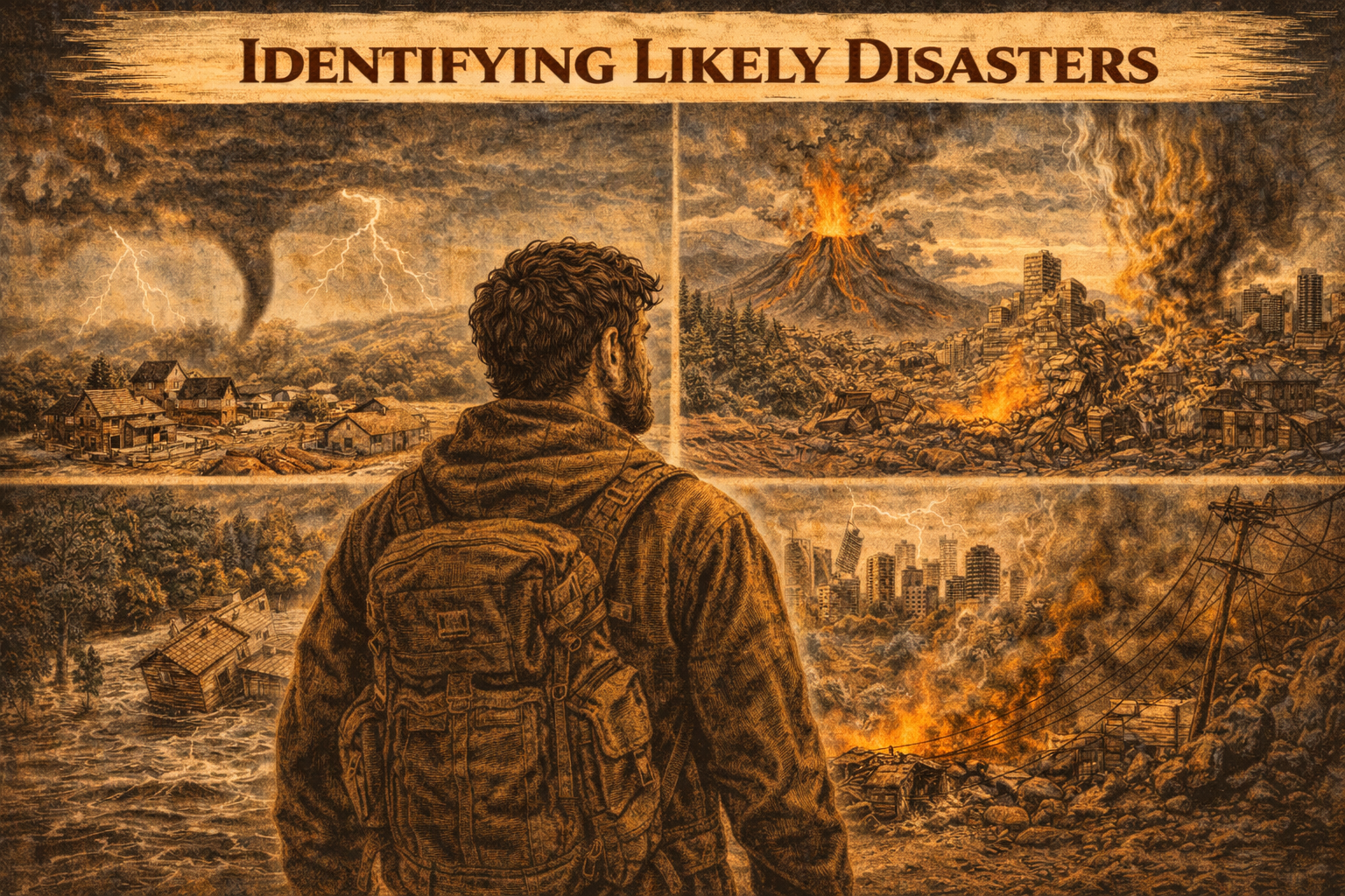 skill 35: How to identify likely disasters in a area…