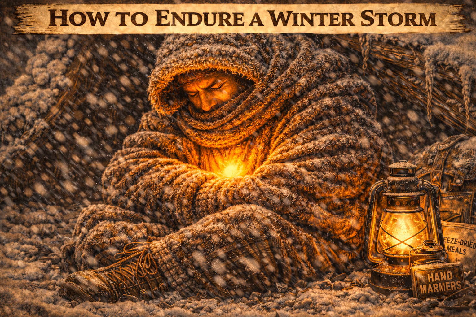 skill 25: How to endure a WINTER STORM..
