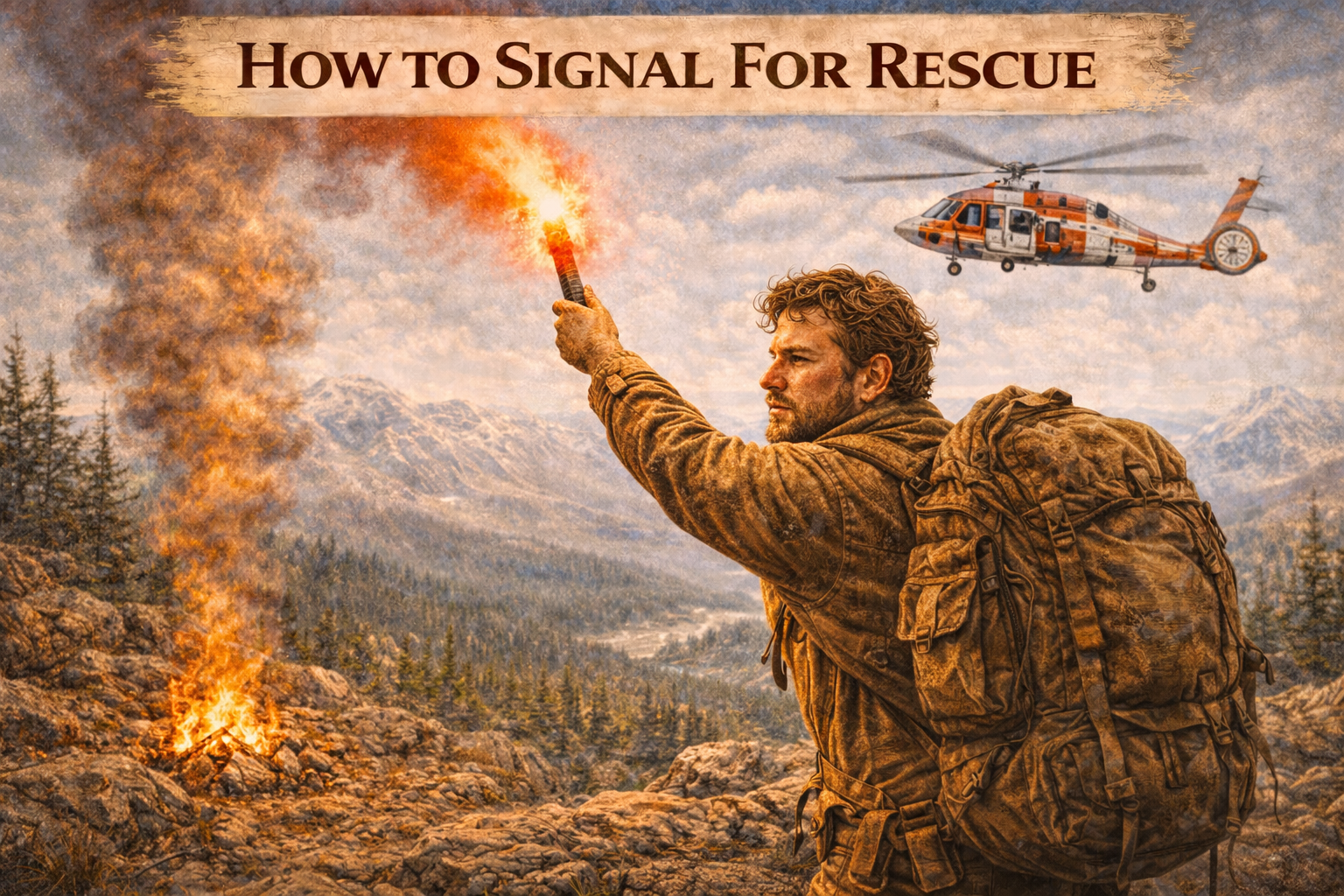 How to Signal for Rescue: Skill 45