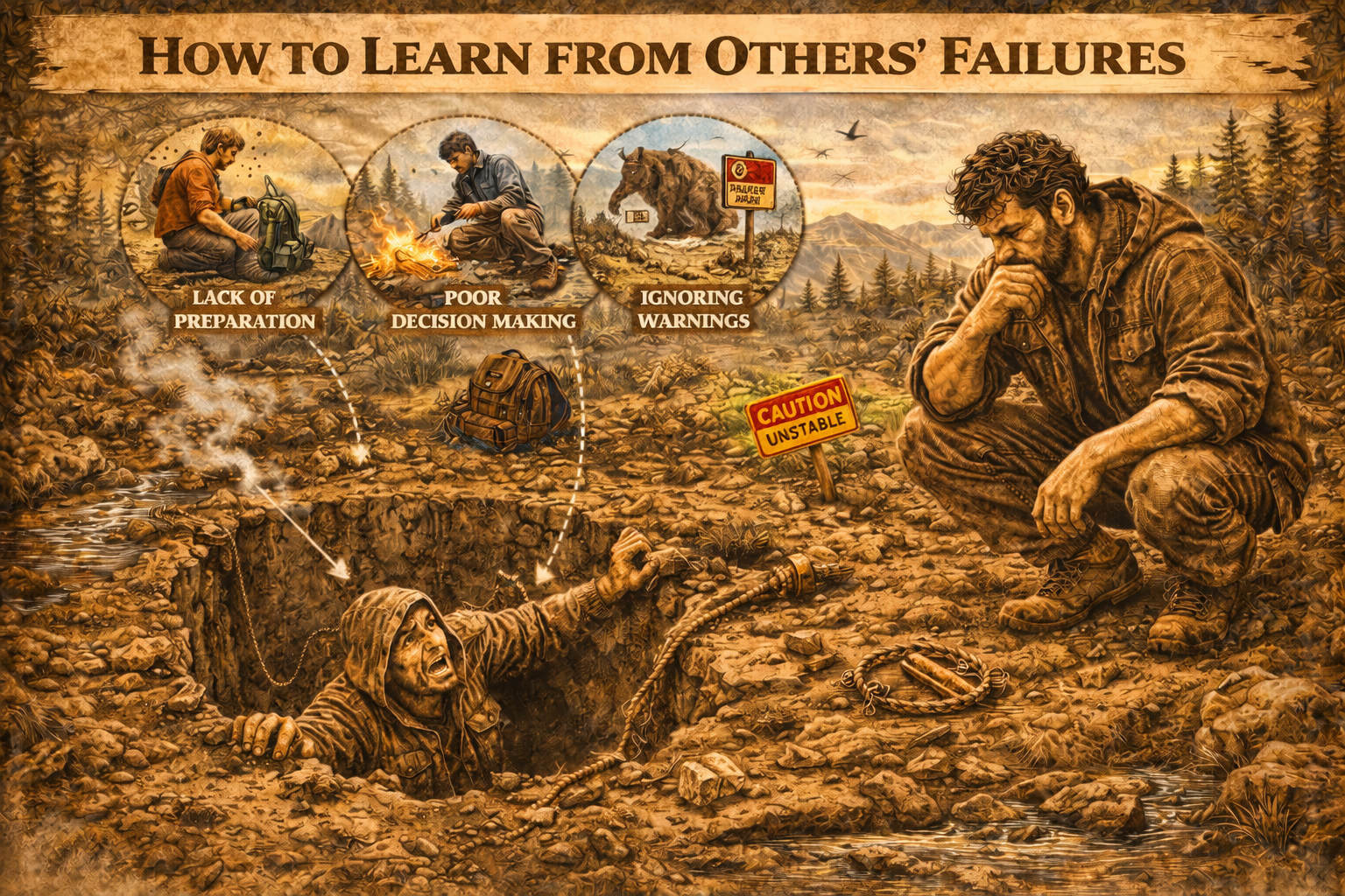 lealearning survival lessons from mistakesrning survival lessons from mistakes
