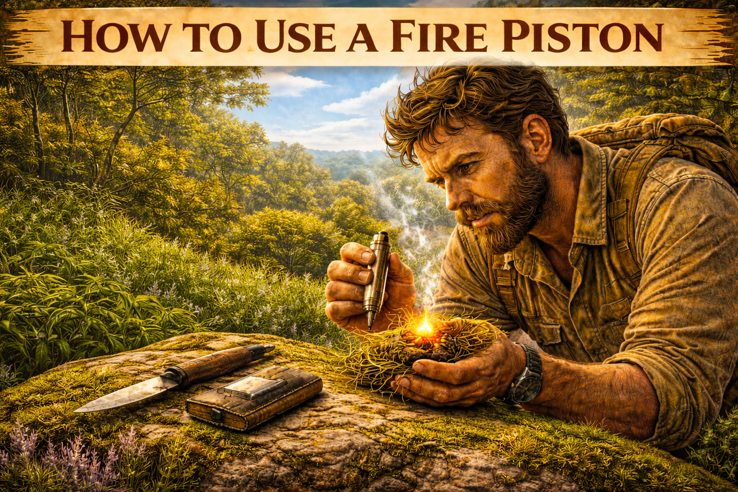 How to Use a Fire Piston: Skill 8 — Skilled Survivalist