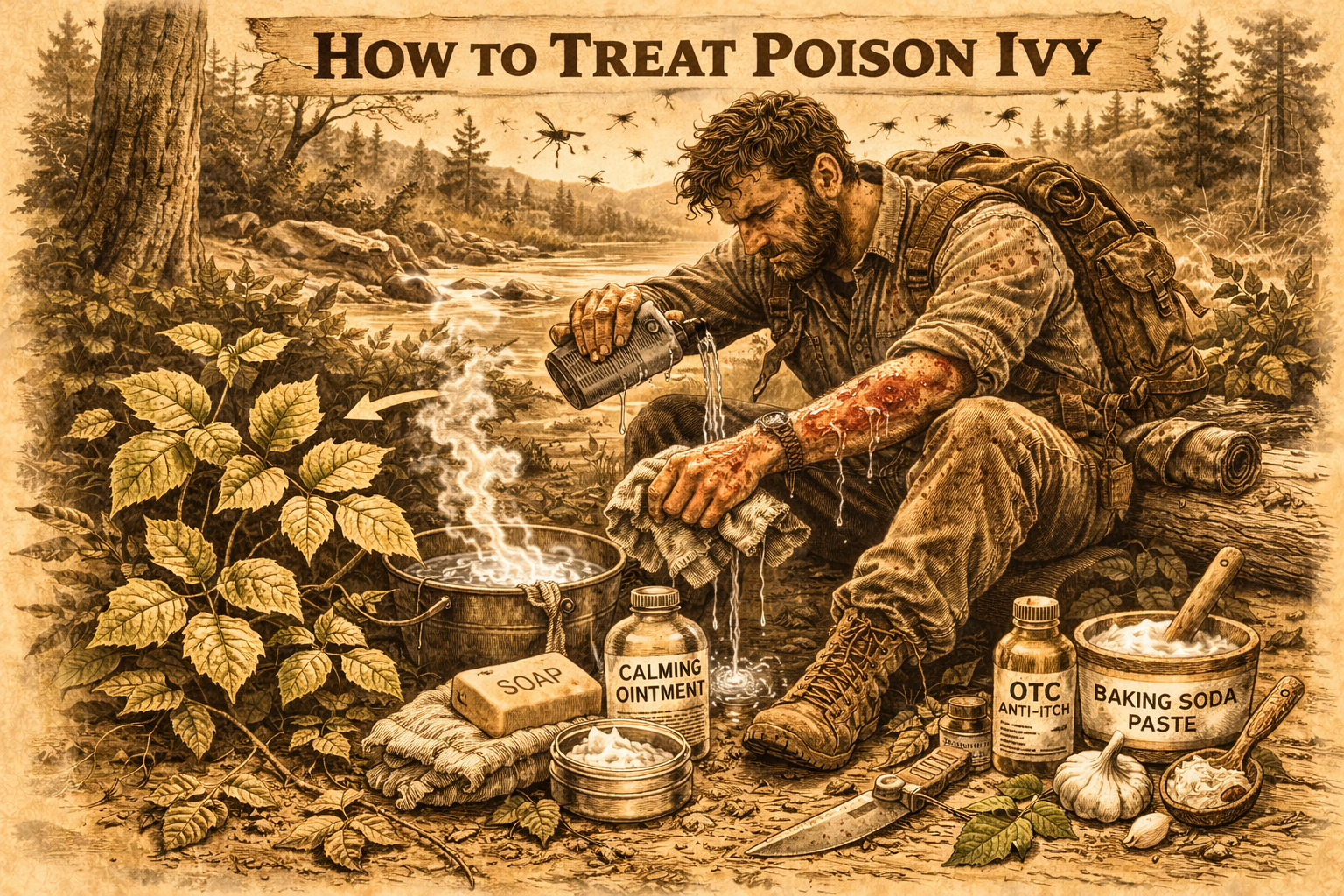 treatment methods for poison ivy rash