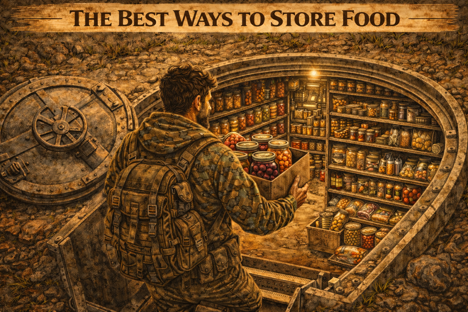 The Best Way to Store Food…: Skill 21