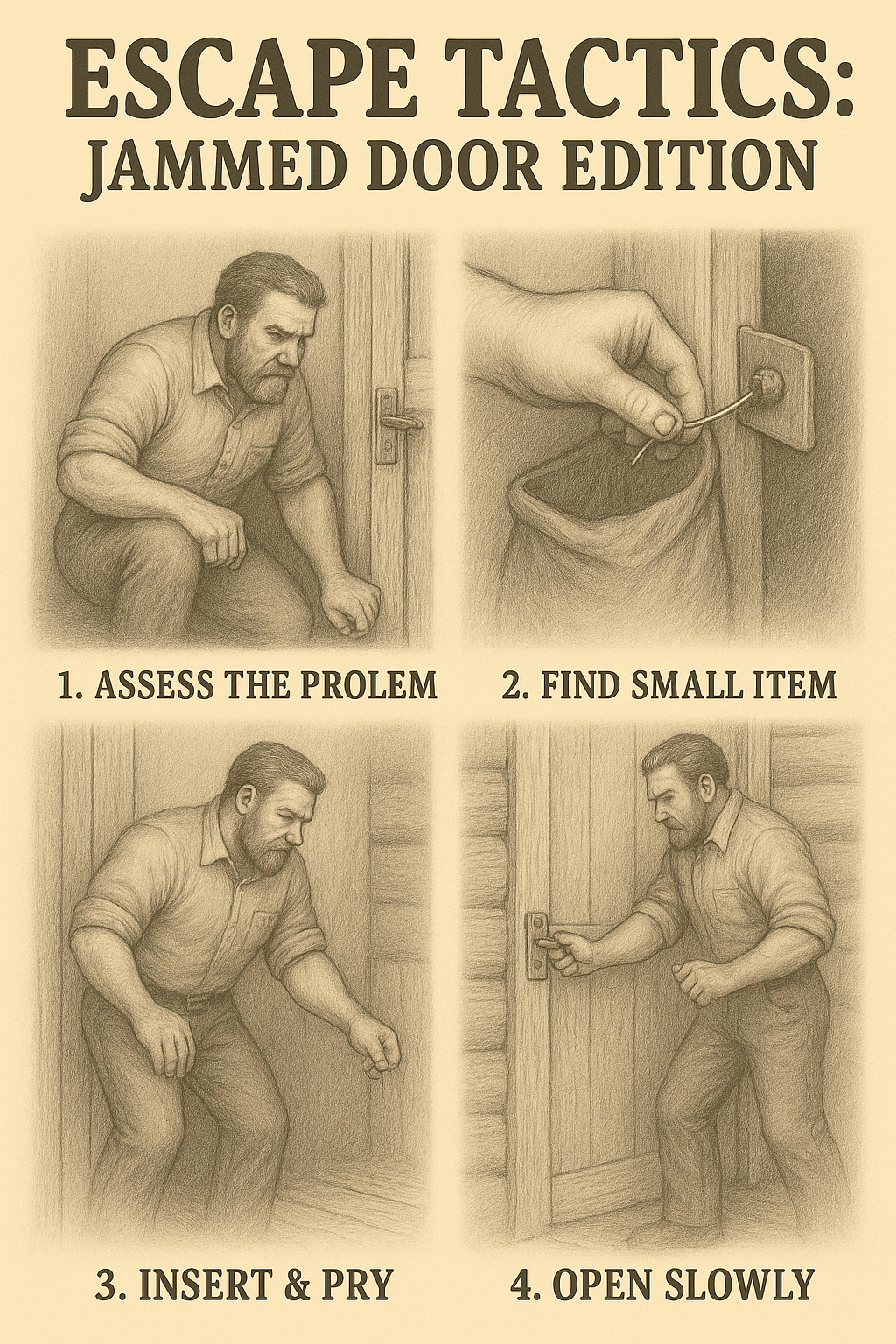 lock picking using paperclips in an emergency