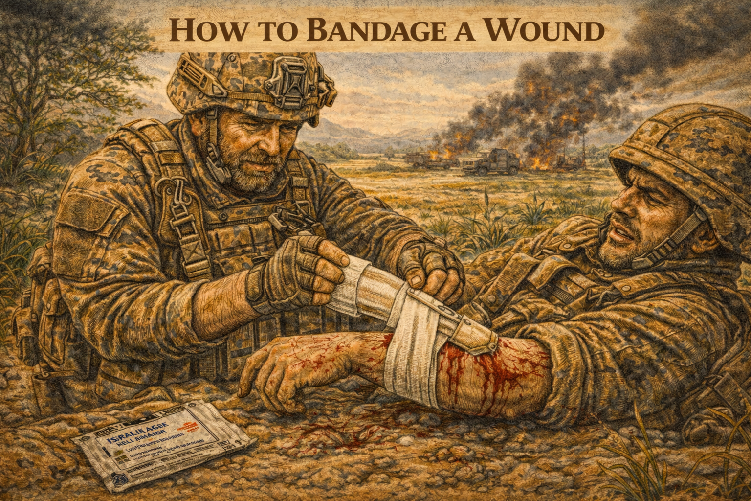 How to Bandage Any Wound: Skill 66