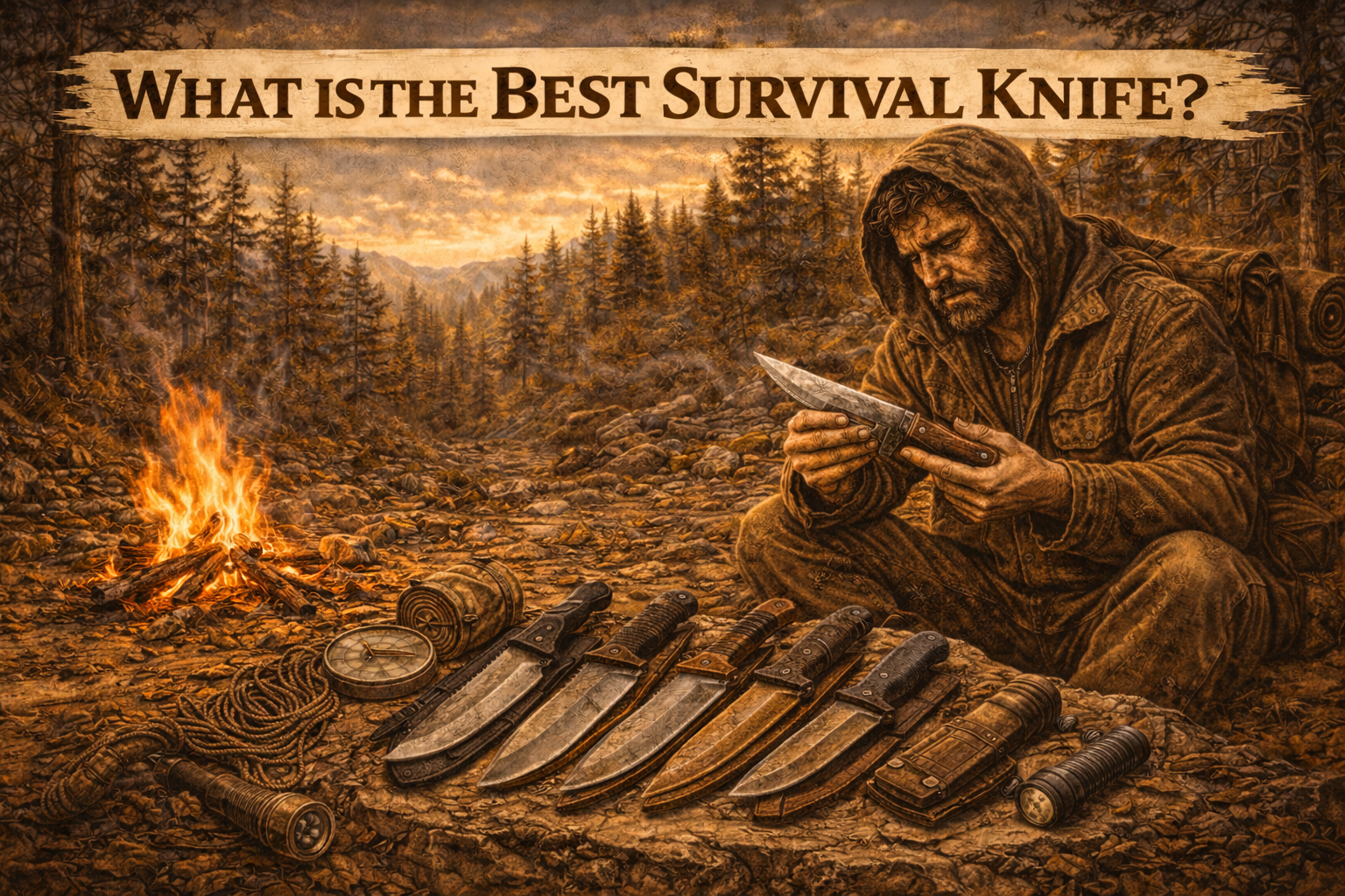 How to Find the Best Survival Knife…: Skill 20