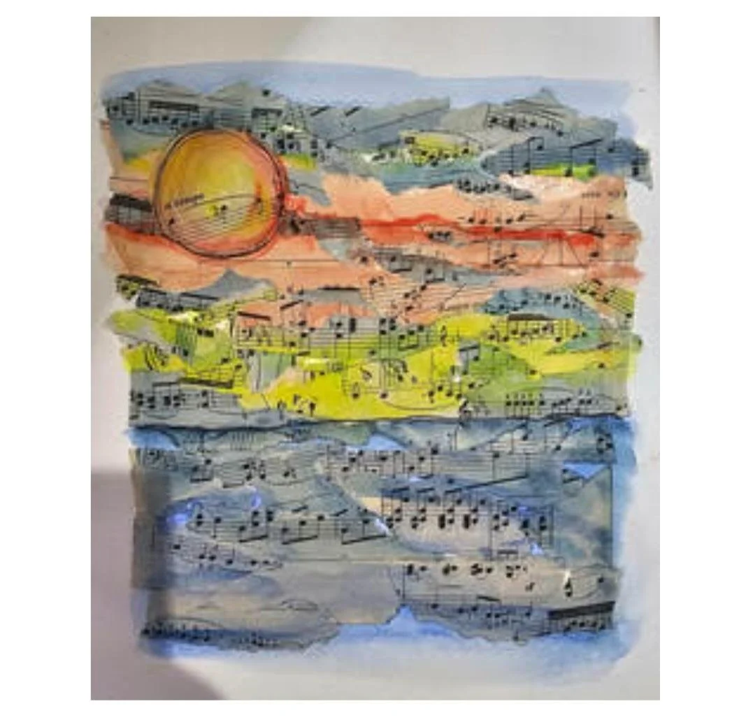 Mixed-media Collage