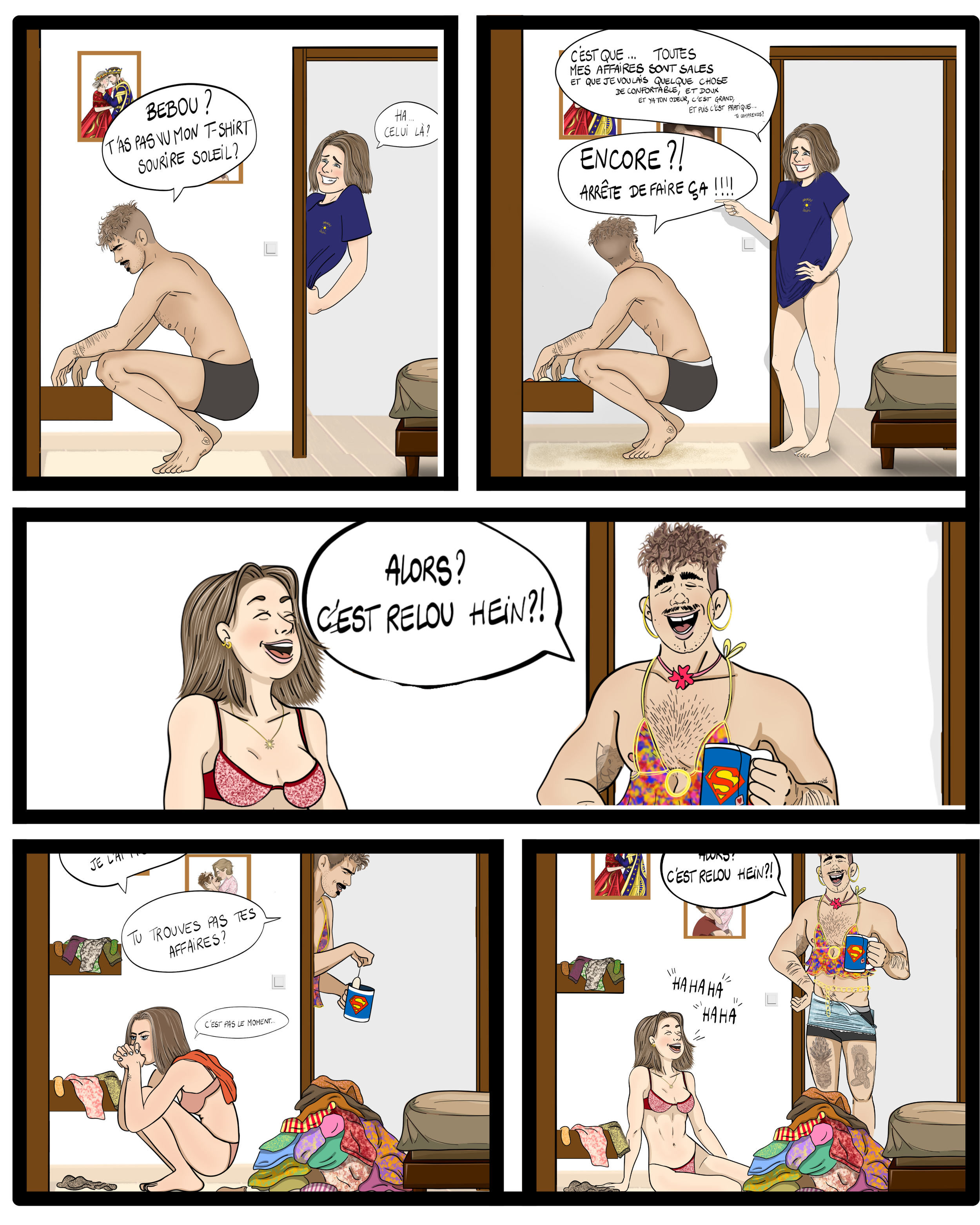 Bande dessinée personalisée